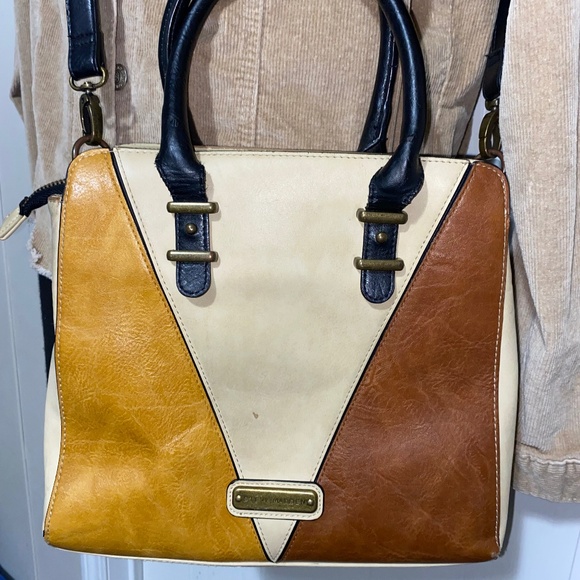 STEVE MADDEN Multic Shoulder Bag w Multiple Compartments Preowned - Picture 2 of 7